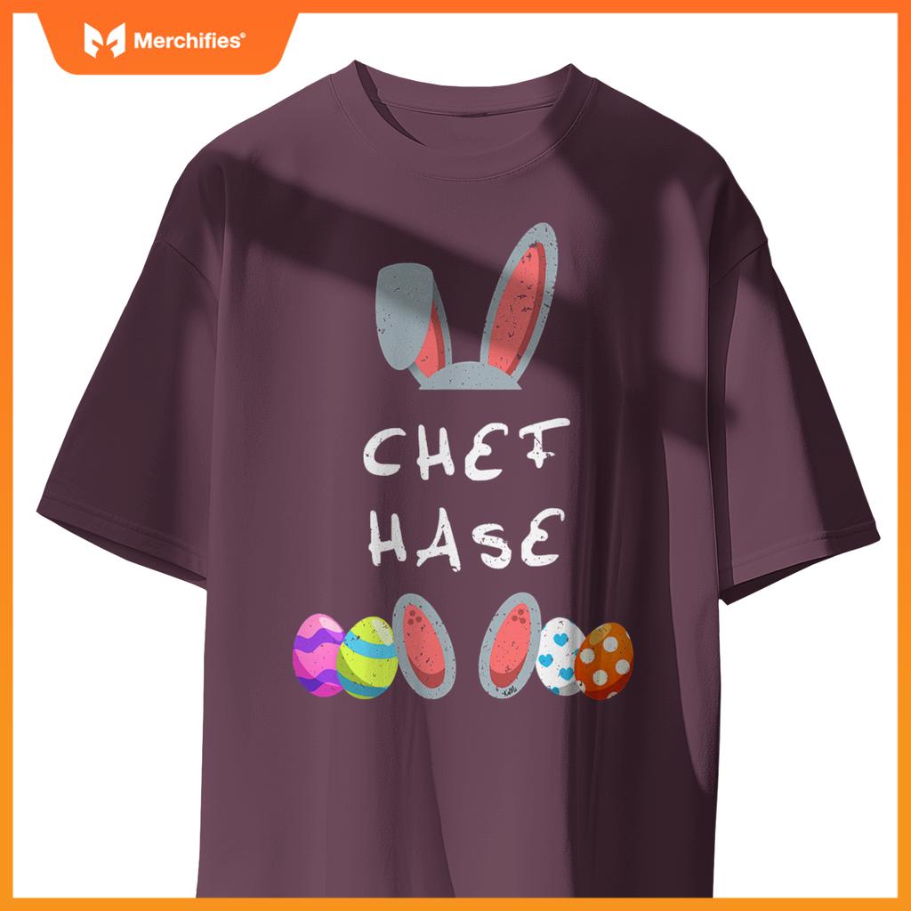 Chef Rabbit Easter Bunny Partner Look Out Men Women Easter T-Shirt