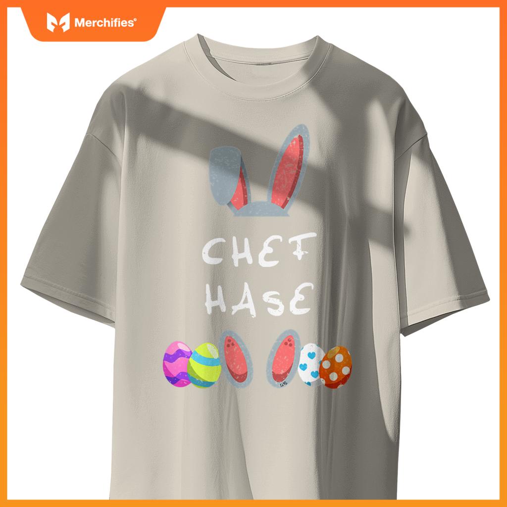 Chef Rabbit Easter Bunny Partner Look Out Men Women Easter T-Shirt
