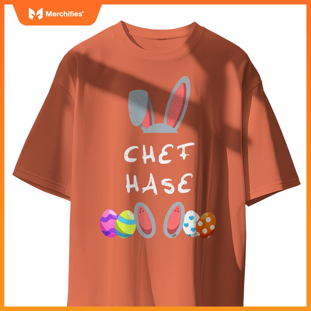 Chef Rabbit Easter Bunny Partner Look Out Men Women Easter T-Shirt
