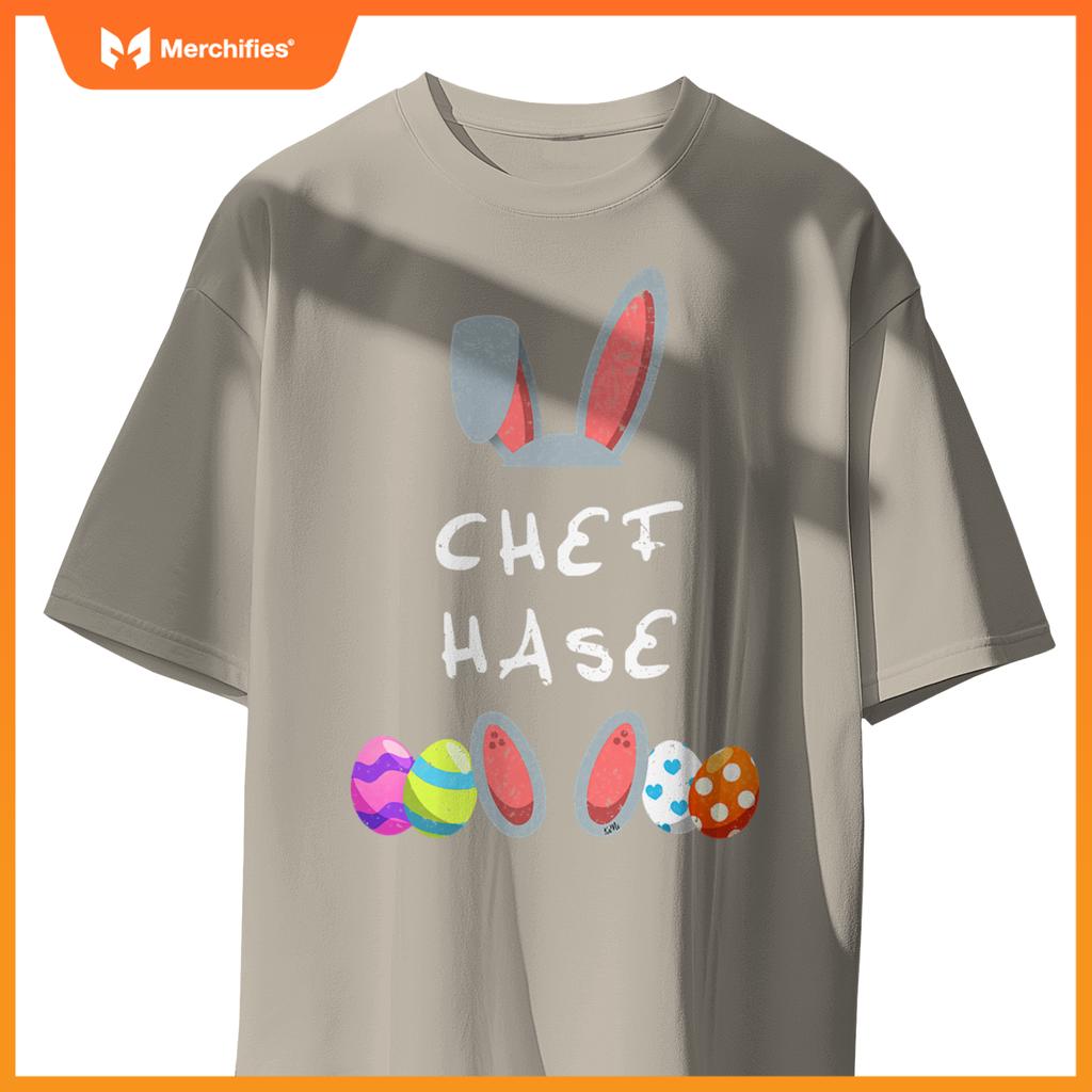 Chef Rabbit Easter Bunny Partner Look Out Men Women Easter T-Shirt