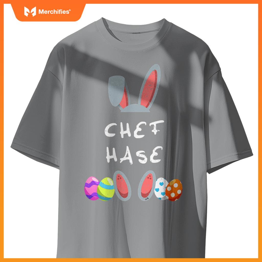 Chef Rabbit Easter Bunny Partner Look Out Men Women Easter T-Shirt