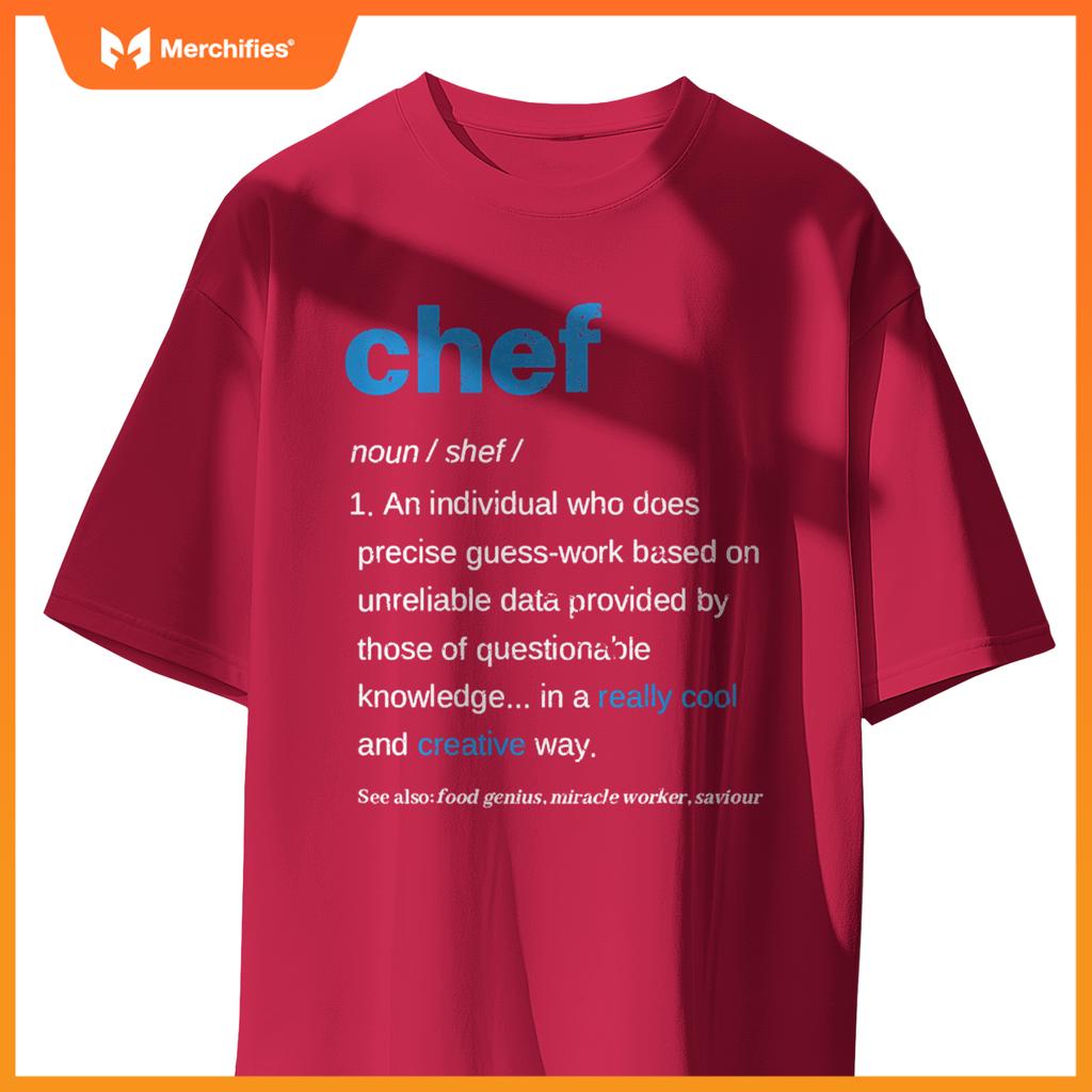 Chef S Men T Women Cooking Apparel Definition Sweat T-Shirt