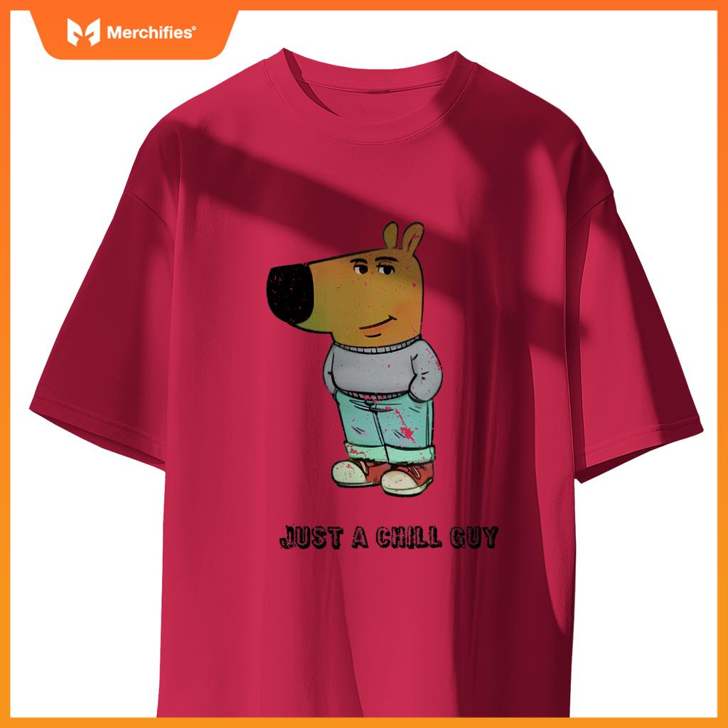 Chill Guy Dog Im Lowkey Just A Chill Guy T-Shirt