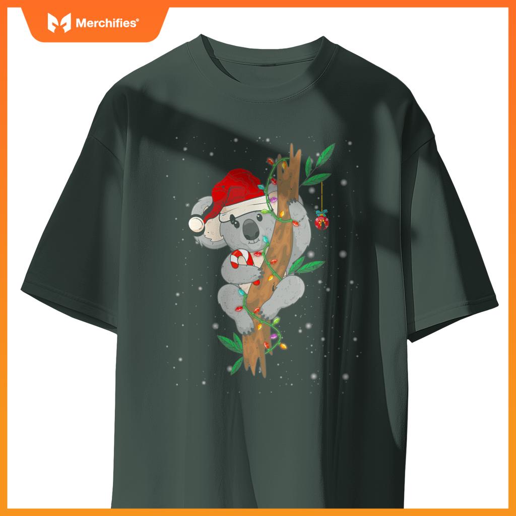 Christmas koala santa sleigh teacher