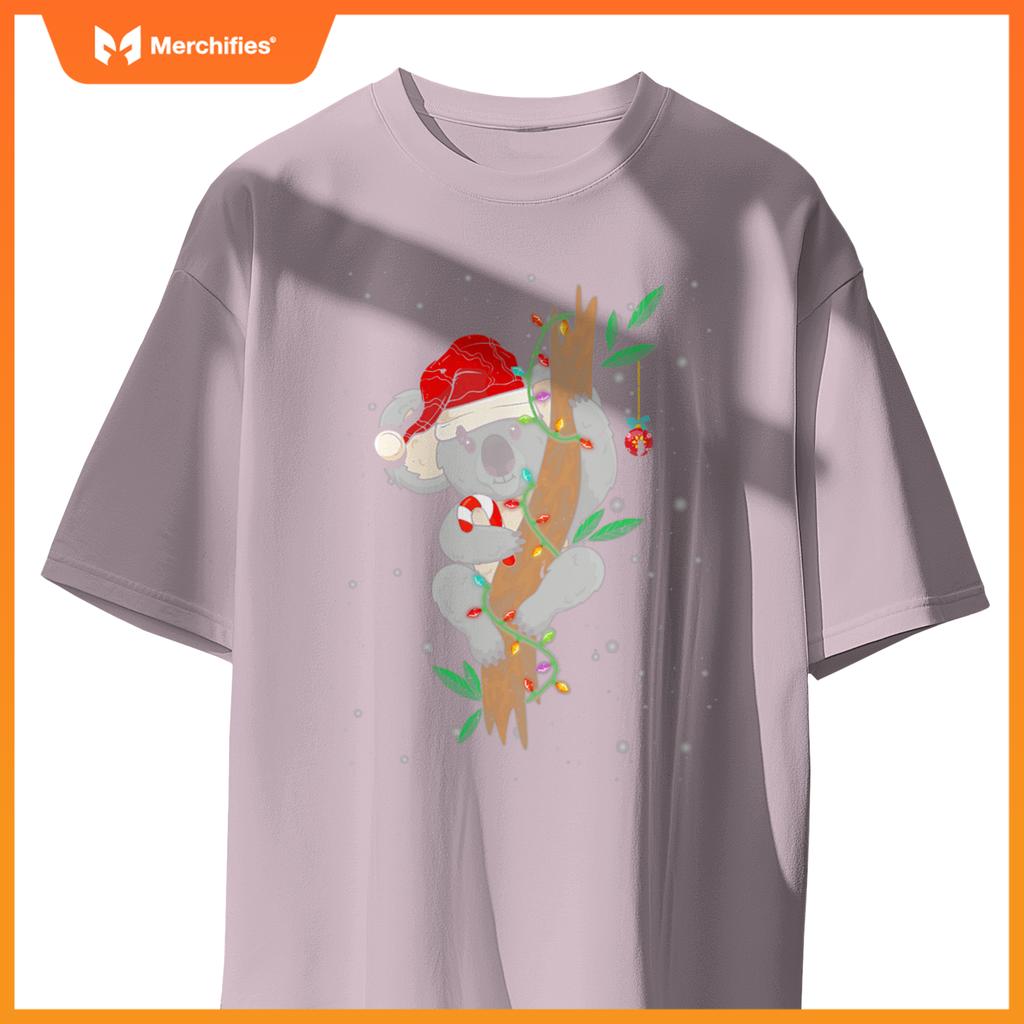 Christmas koala santa sleigh teacher