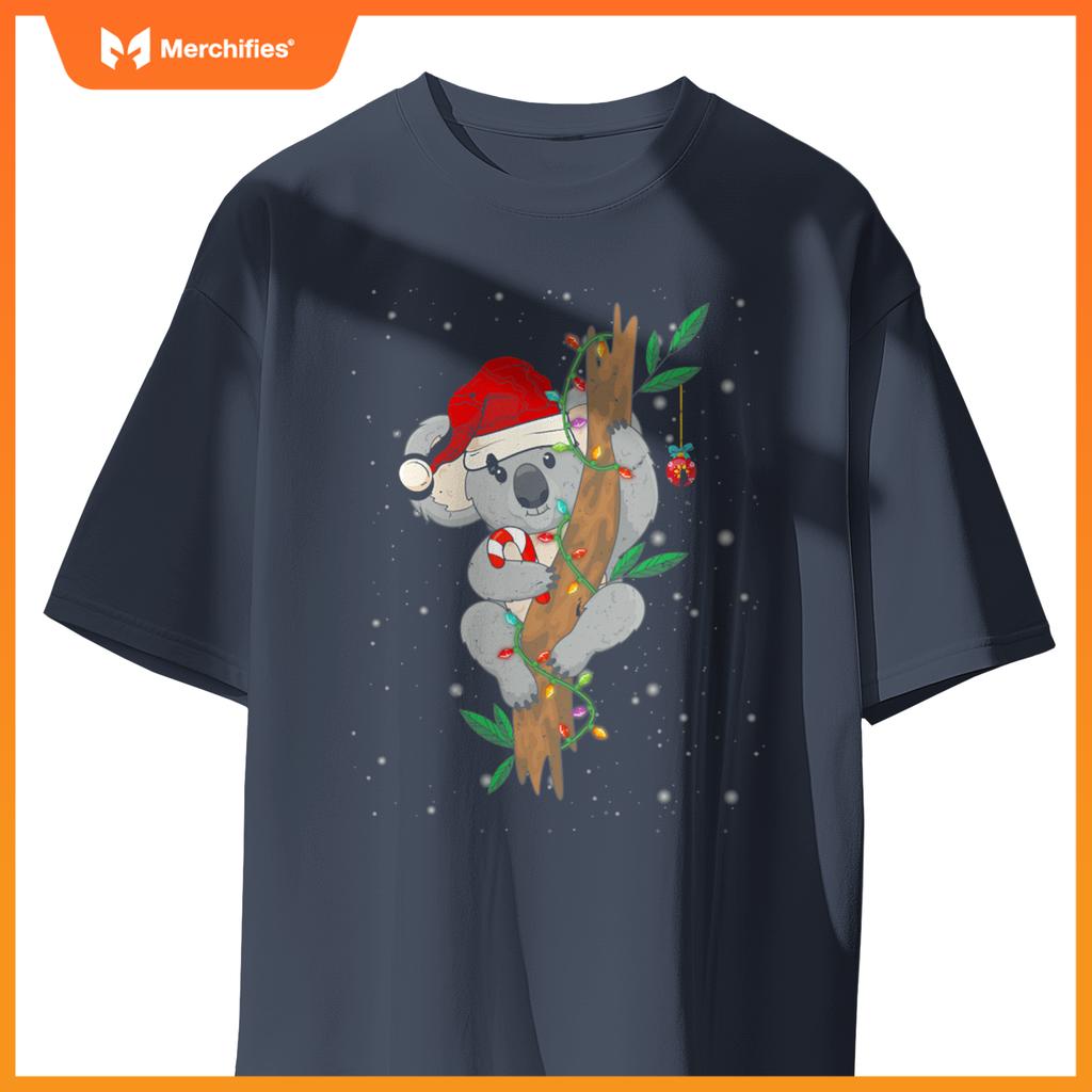 Christmas koala santa sleigh teacher