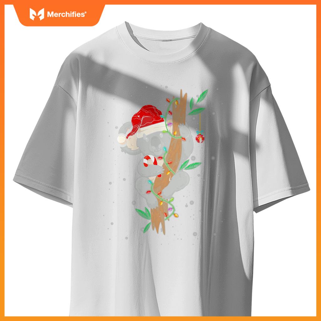 Christmas koala santa sleigh teacher