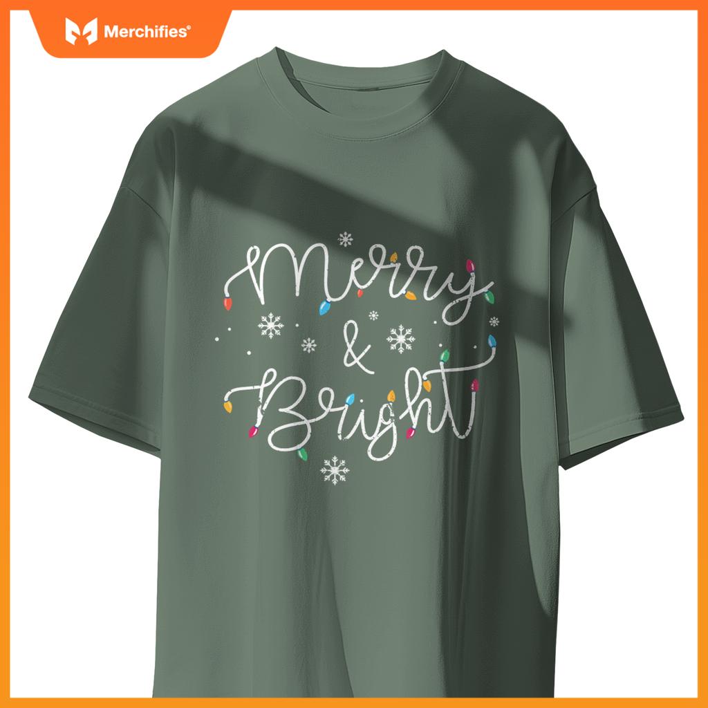 Christmas merry and bright holiday december womens teacher