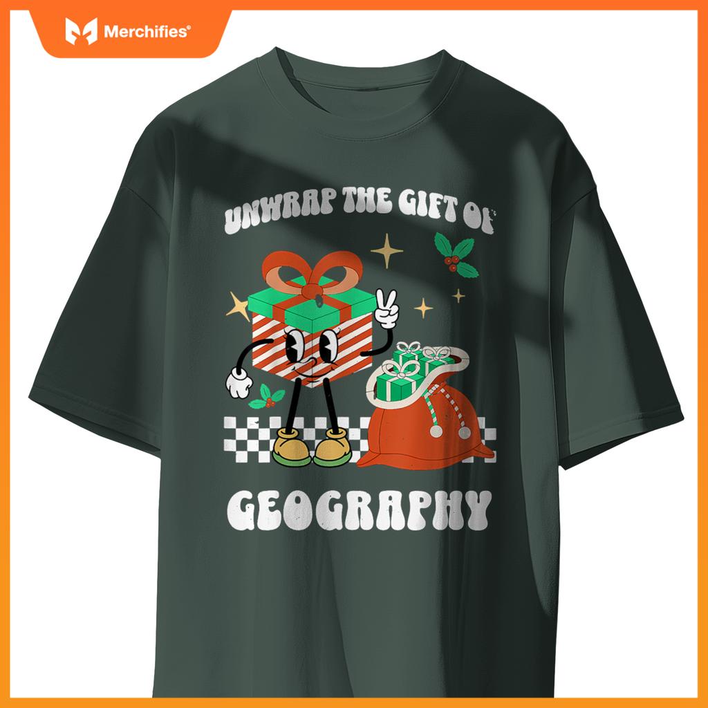 Christmas unwrap geography teacher educator quote