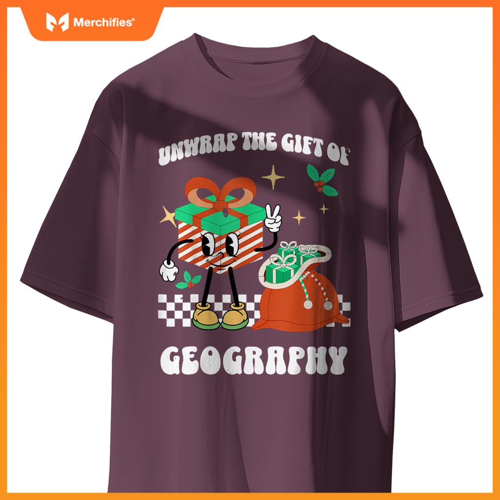 Christmas unwrap geography teacher educator quote