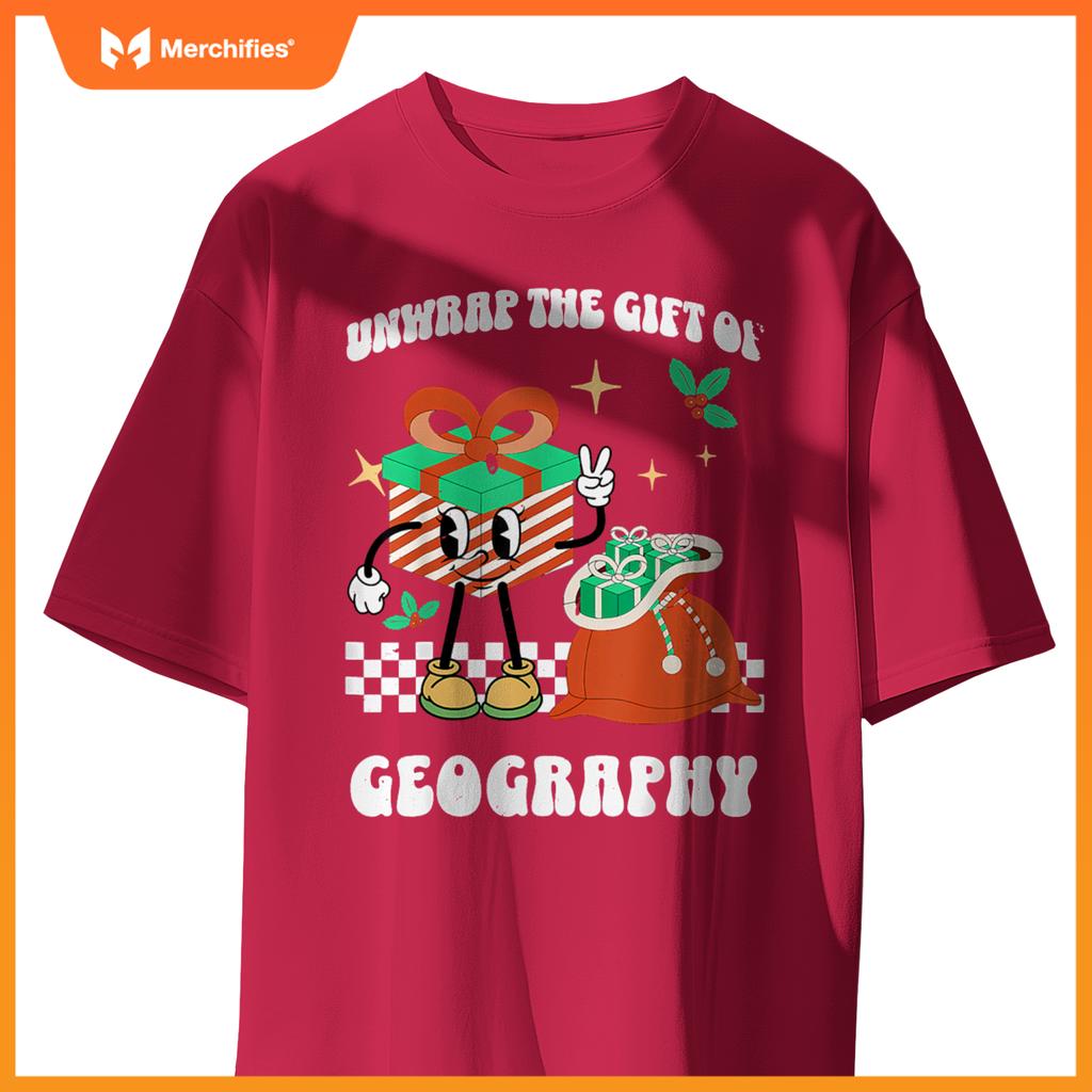 Christmas unwrap geography teacher educator quote
