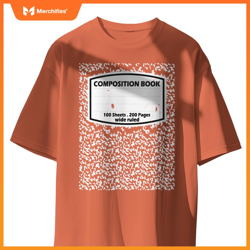 Composition book notebook matching group halloween teacher