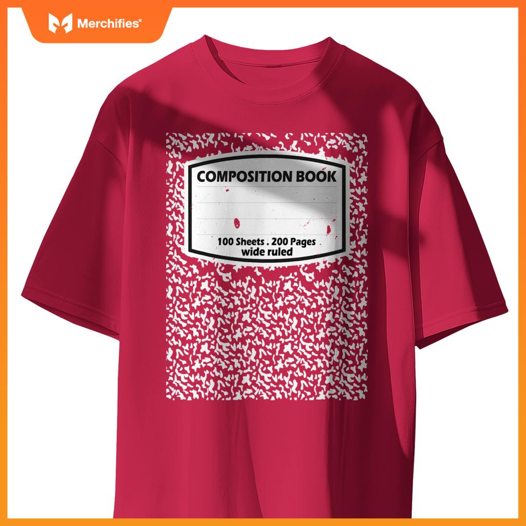 Composition book notebook matching group halloween teacher