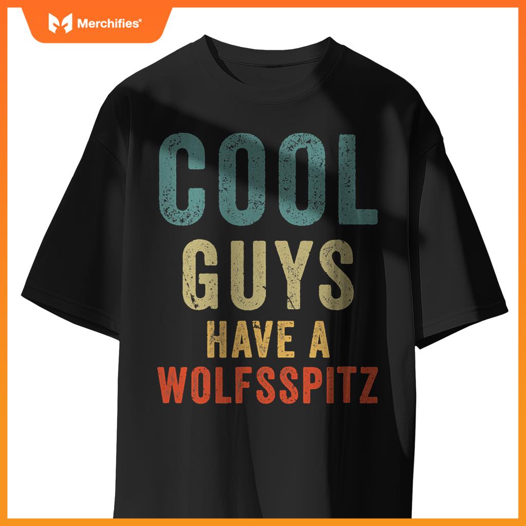 Cool Guys Have A Wolfsspitz Dog Dogs Dog Owners T-Shirt