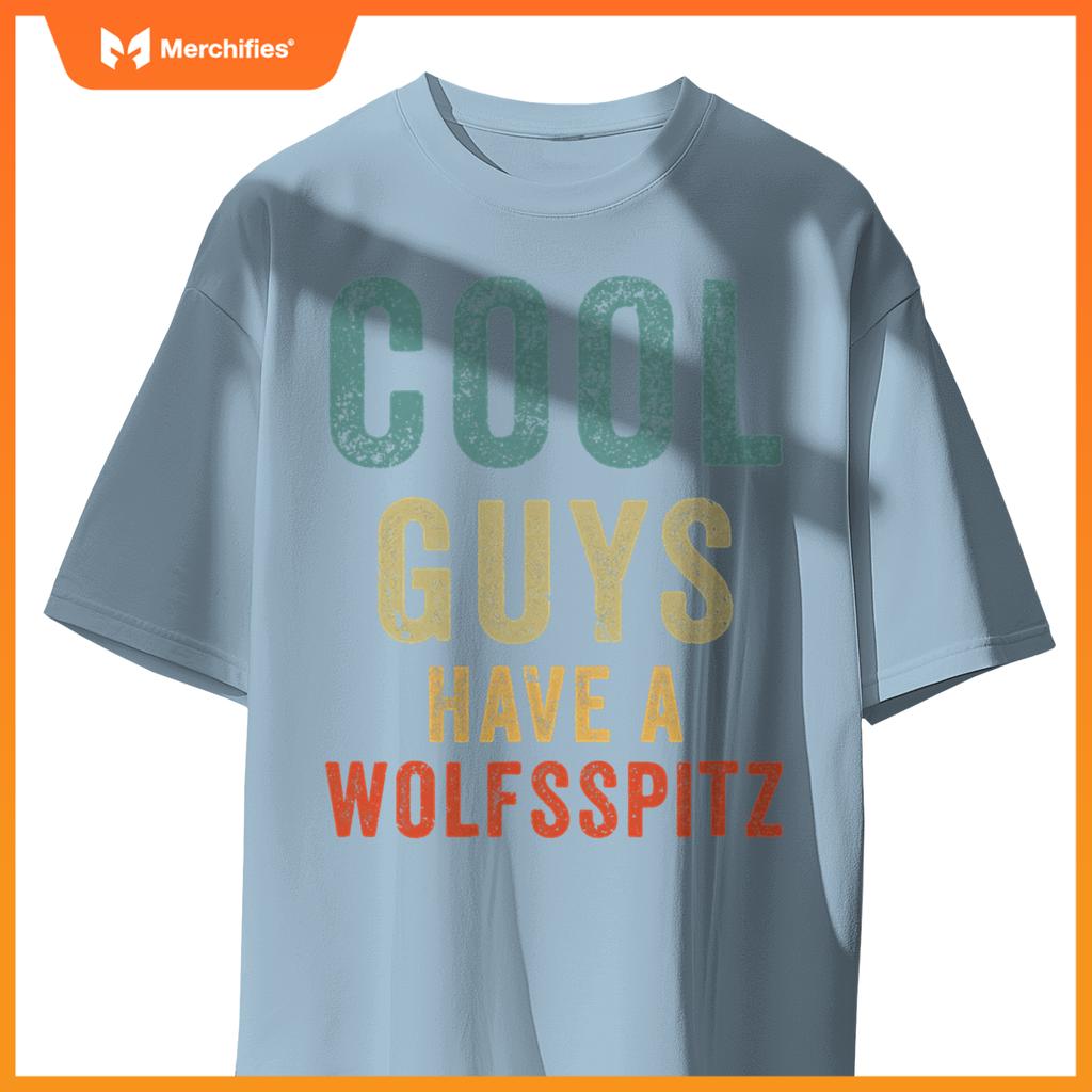Cool Guys Have A Wolfsspitz Dog Dogs Dog Owners T-Shirt