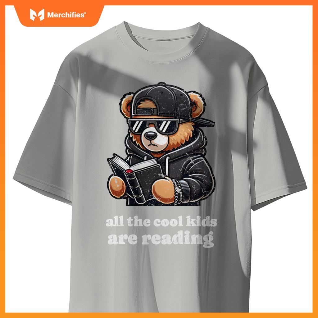 Cool kids are reading hip hop teddy bear reading teacher
