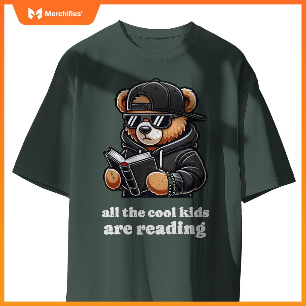 Cool kids are reading hip hop teddy bear reading teacher