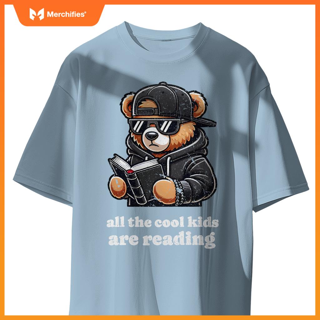 Cool kids are reading hip hop teddy bear reading teacher