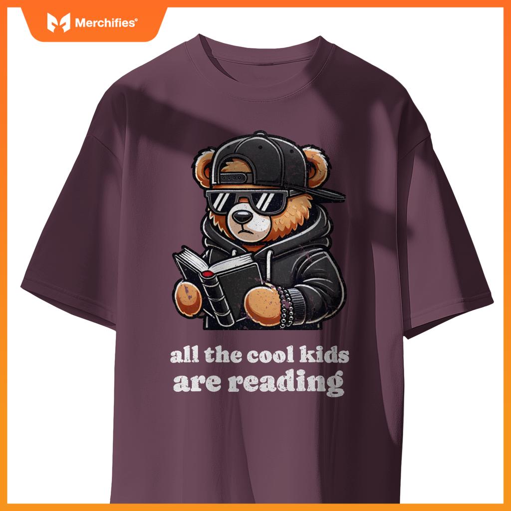 Cool kids are reading hip hop teddy bear reading teacher