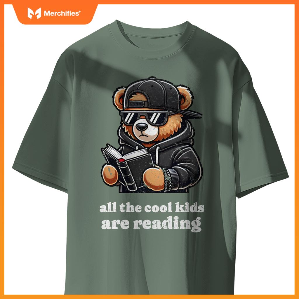 Cool kids are reading hip hop teddy bear reading teacher