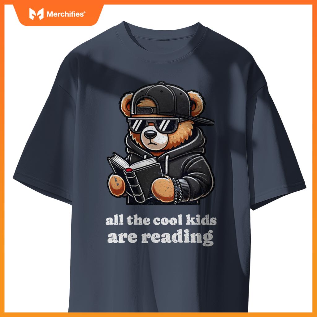 Cool kids are reading hip hop teddy bear reading teacher