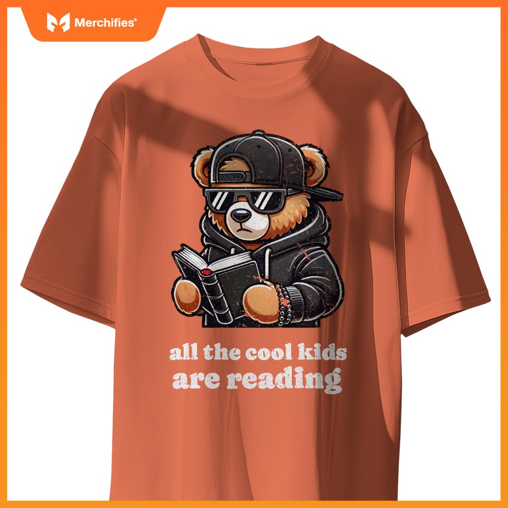 Cool kids are reading hip hop teddy bear reading teacher