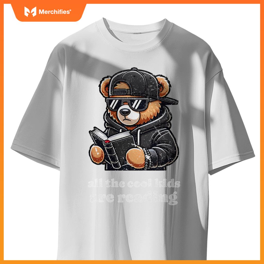 Cool kids are reading hip hop teddy bear reading teacher