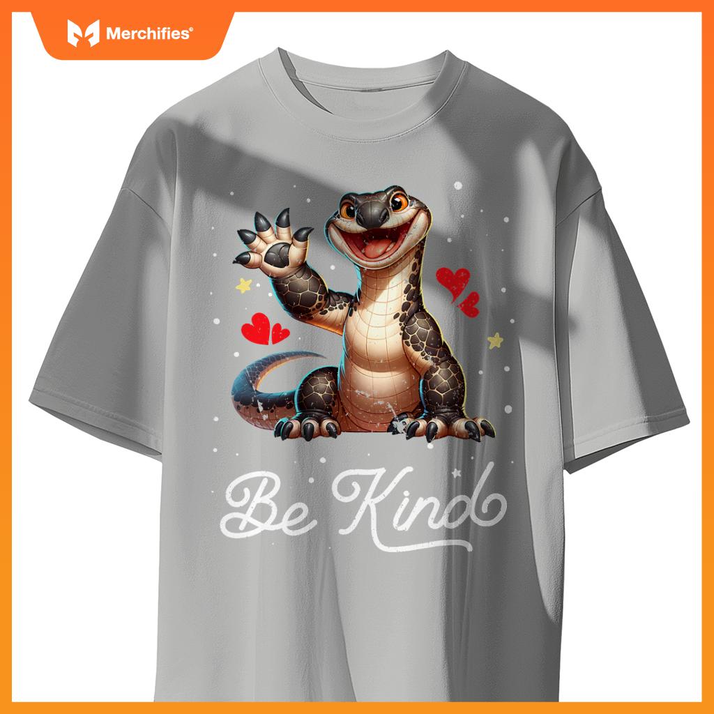 Cute be kind komodo dragon unity day kid teacher kindness