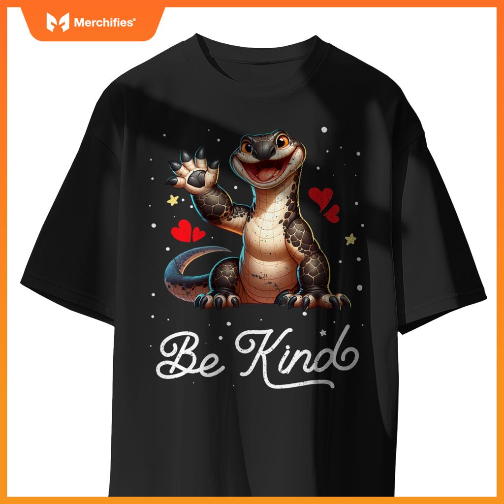 Cute be kind komodo dragon unity day kid teacher kindness
