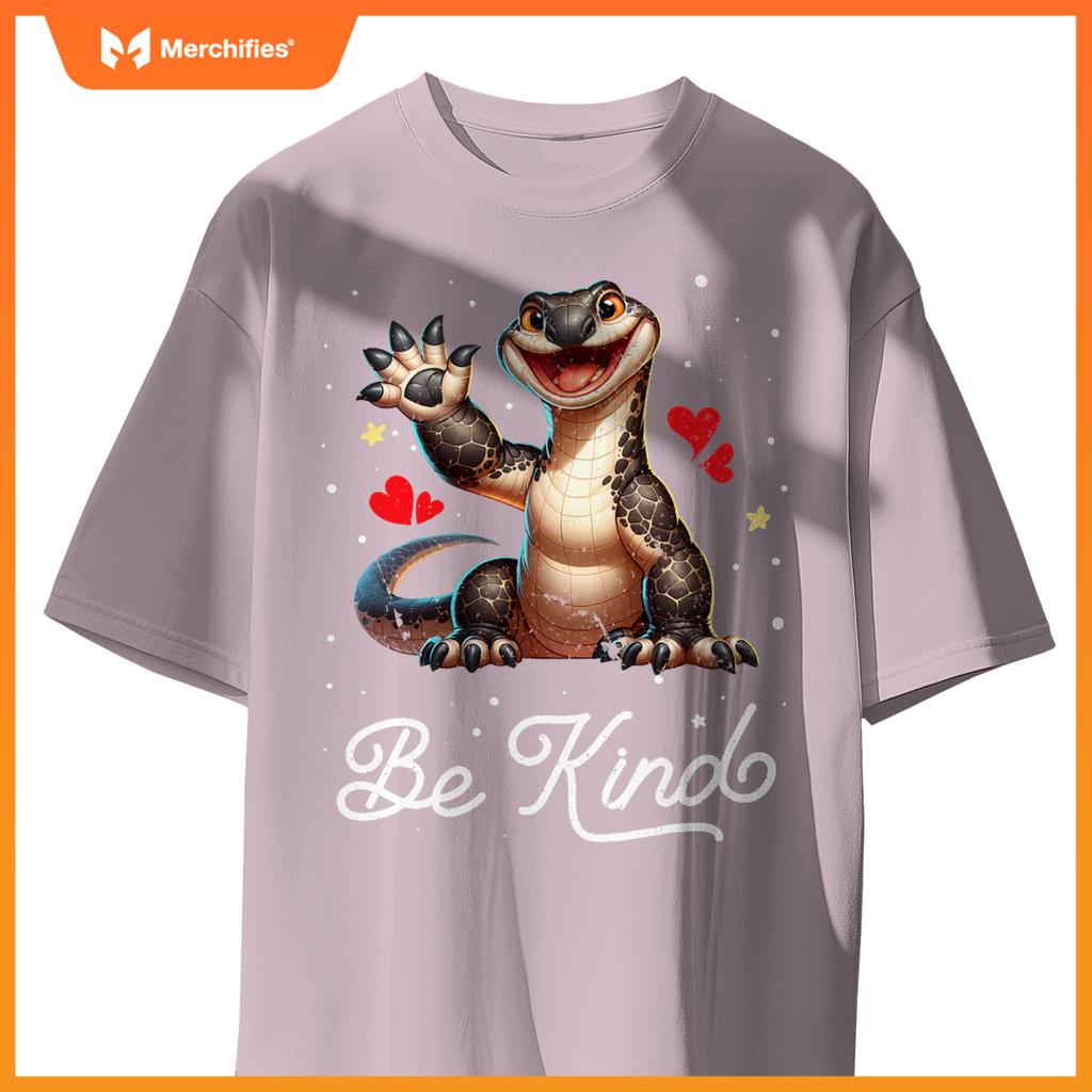 Cute be kind komodo dragon unity day kid teacher kindness