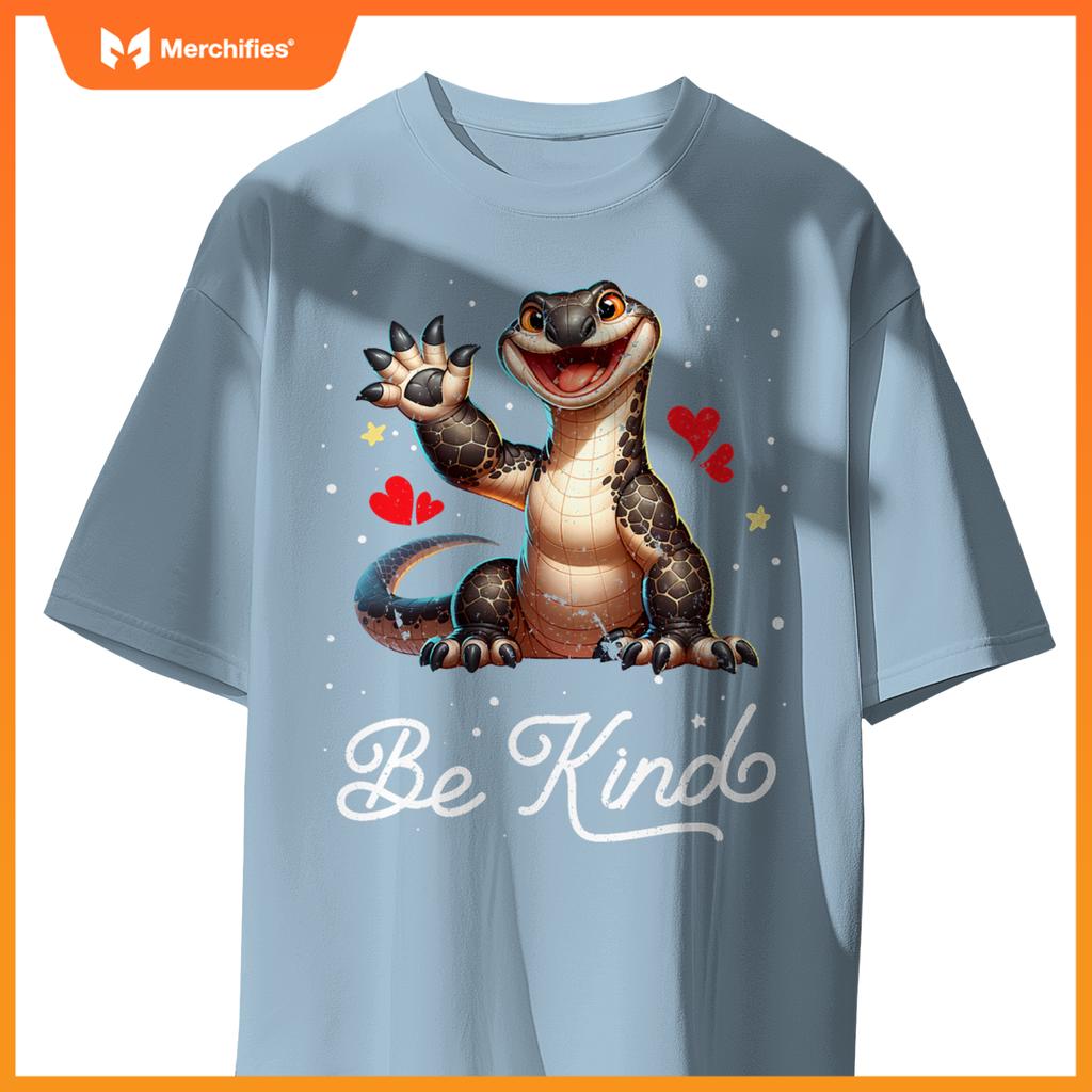 Cute be kind komodo dragon unity day kid teacher kindness