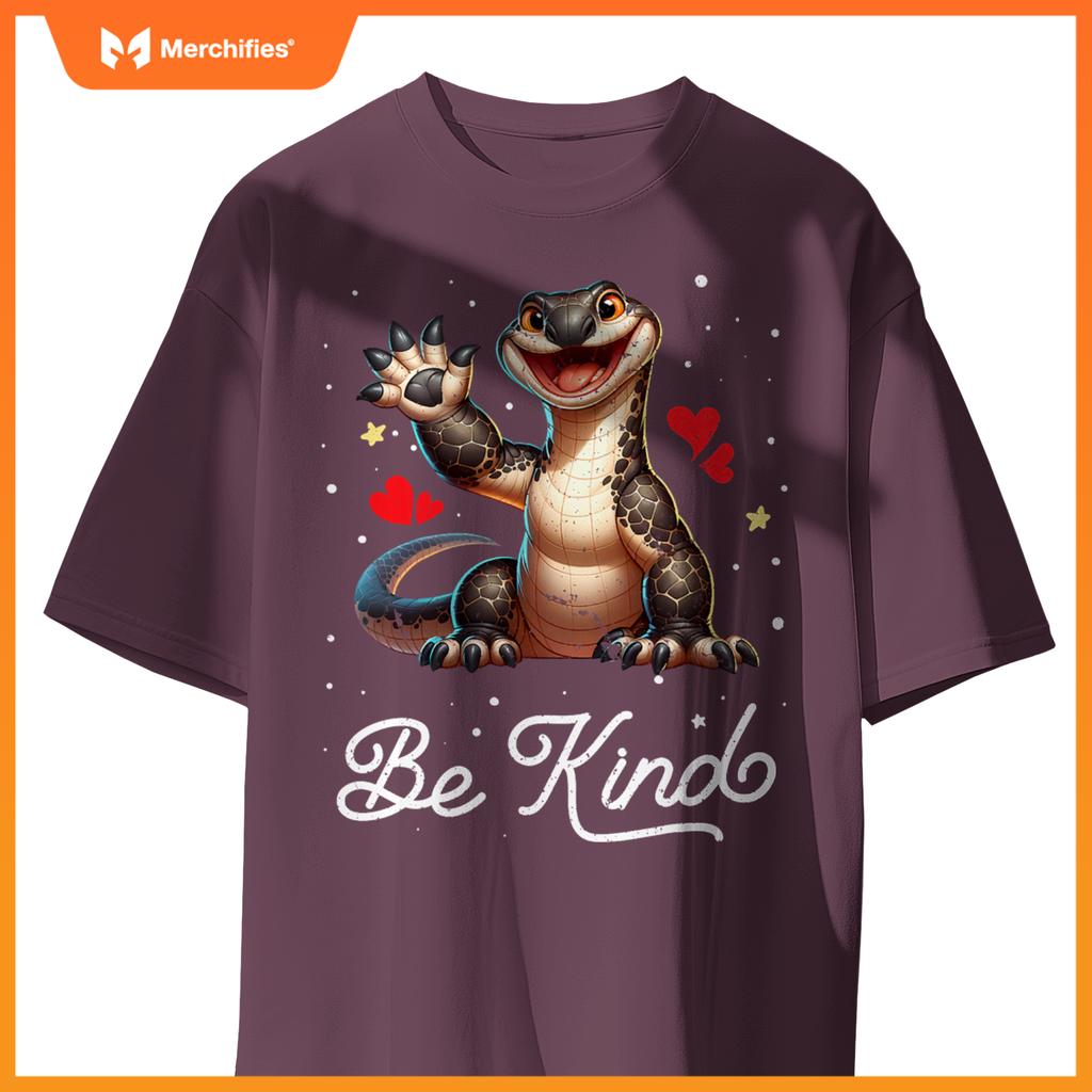 Cute be kind komodo dragon unity day kid teacher kindness