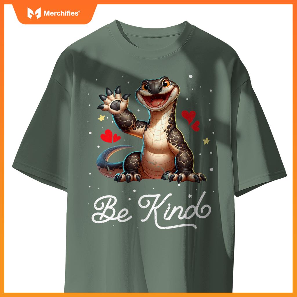 Cute be kind komodo dragon unity day kid teacher kindness