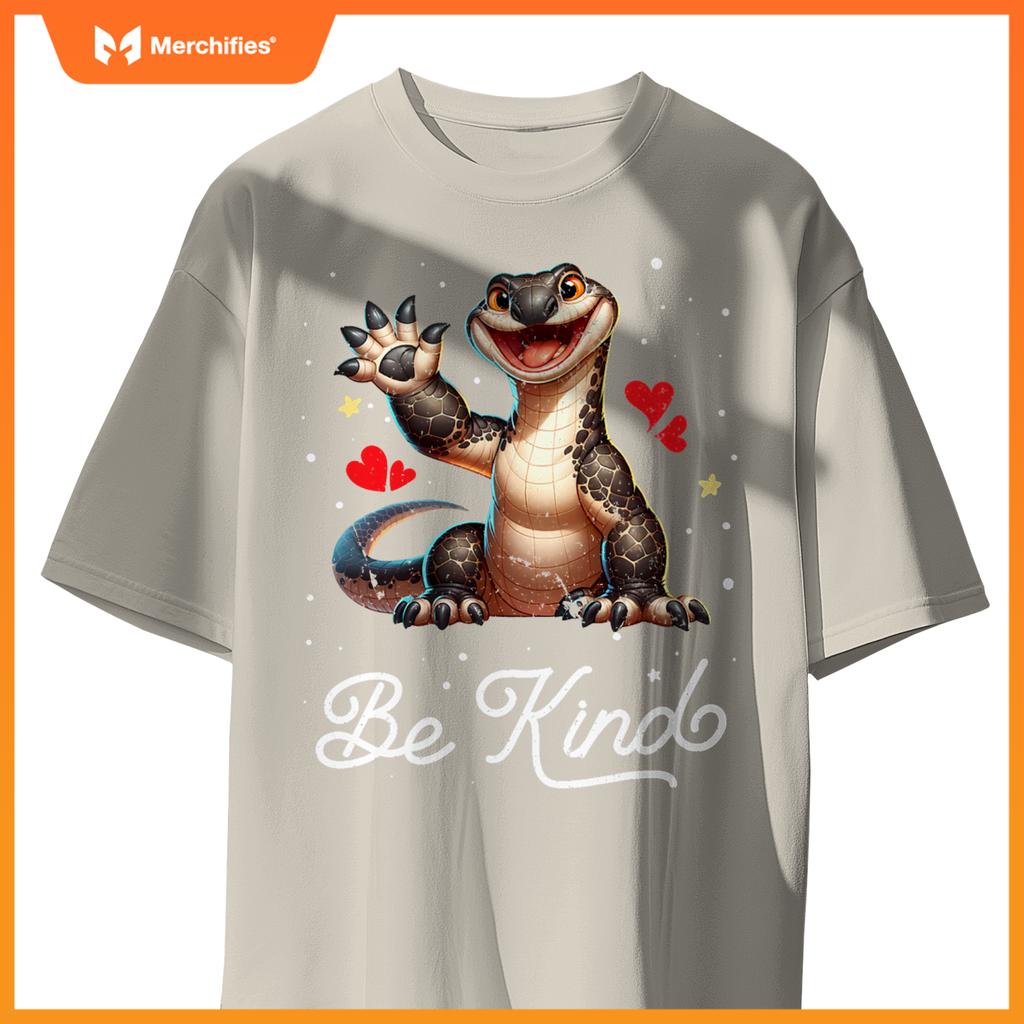 Cute be kind komodo dragon unity day kid teacher kindness