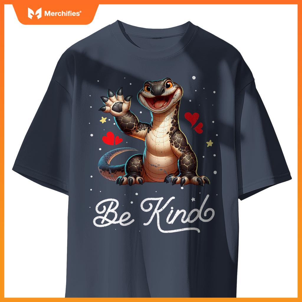 Cute be kind komodo dragon unity day kid teacher kindness