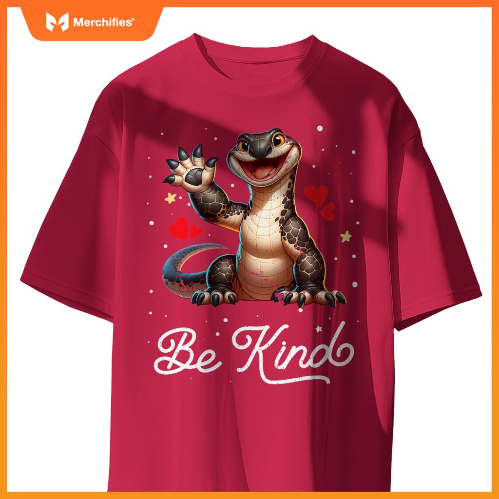 Cute be kind komodo dragon unity day kid teacher kindness