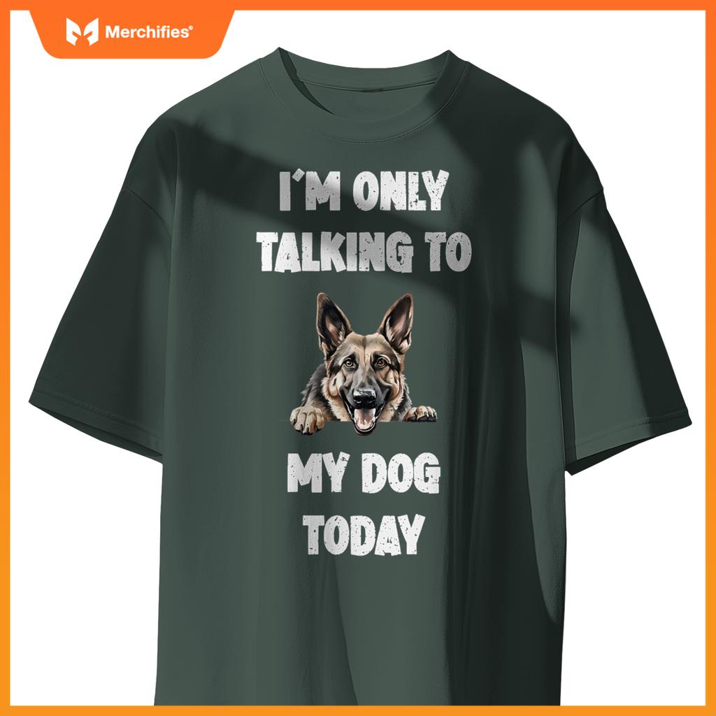 Cute Dog Graphic Dog Lover German Shepherd Puppy Dog T-Shirt