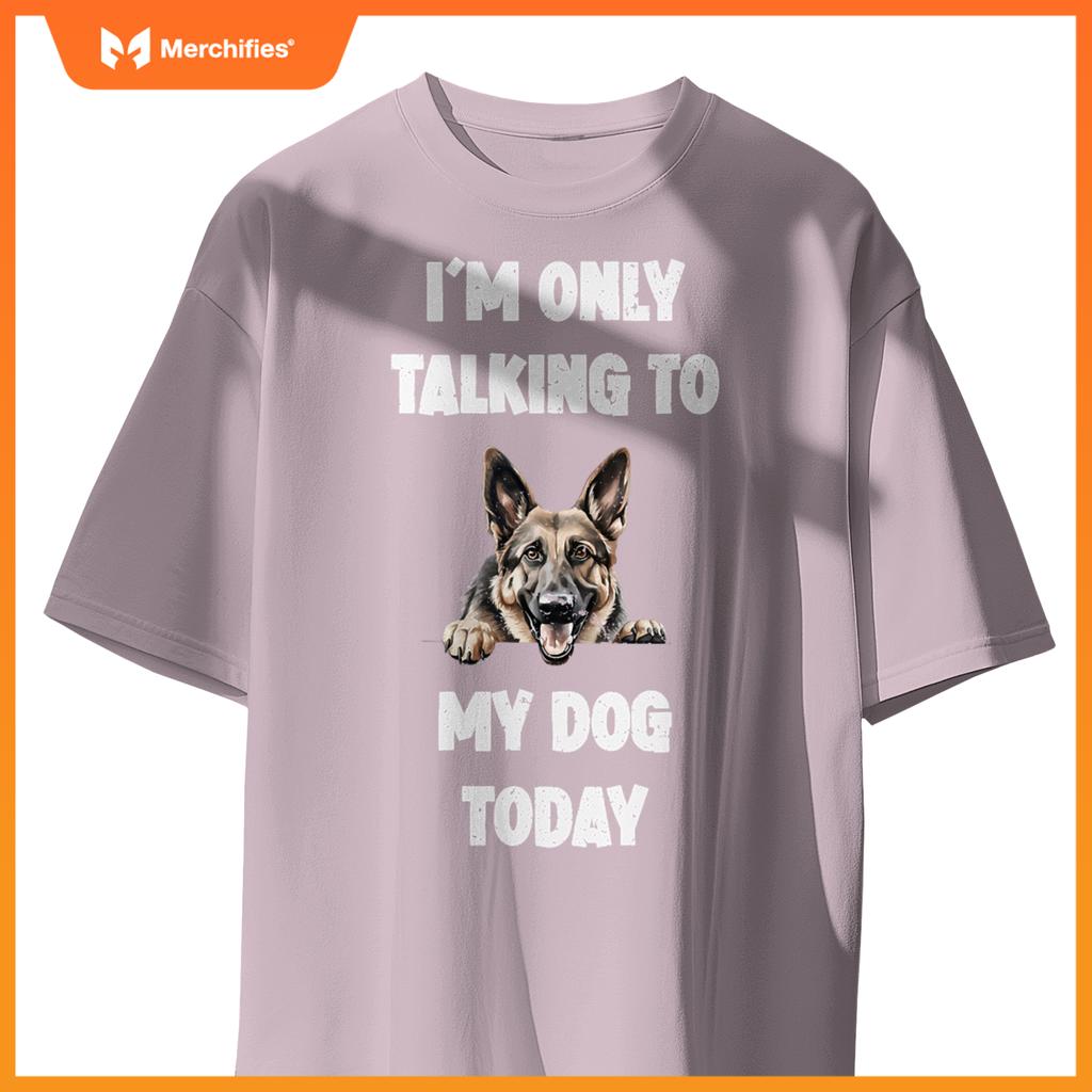 Cute Dog Graphic Dog Lover German Shepherd Puppy Dog T-Shirt