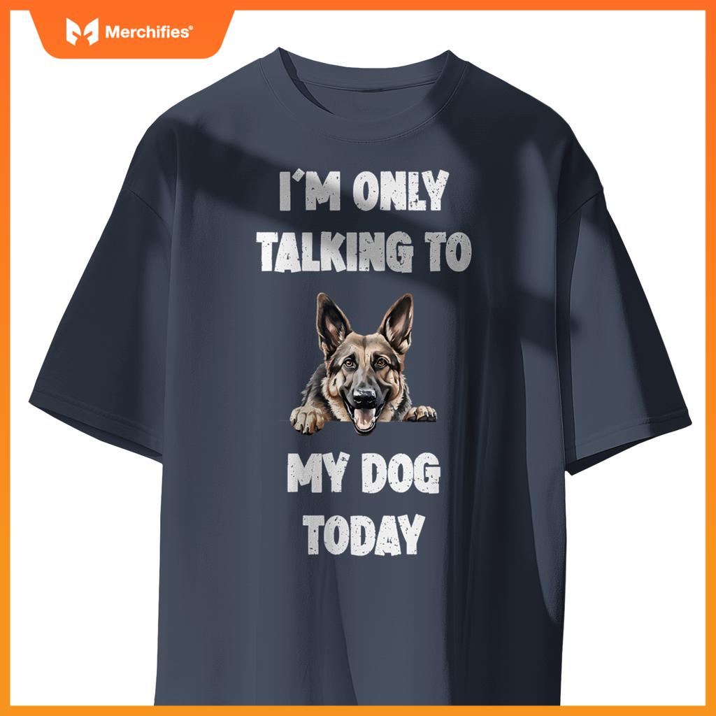 Cute Dog Graphic Dog Lover German Shepherd Puppy Dog T-Shirt