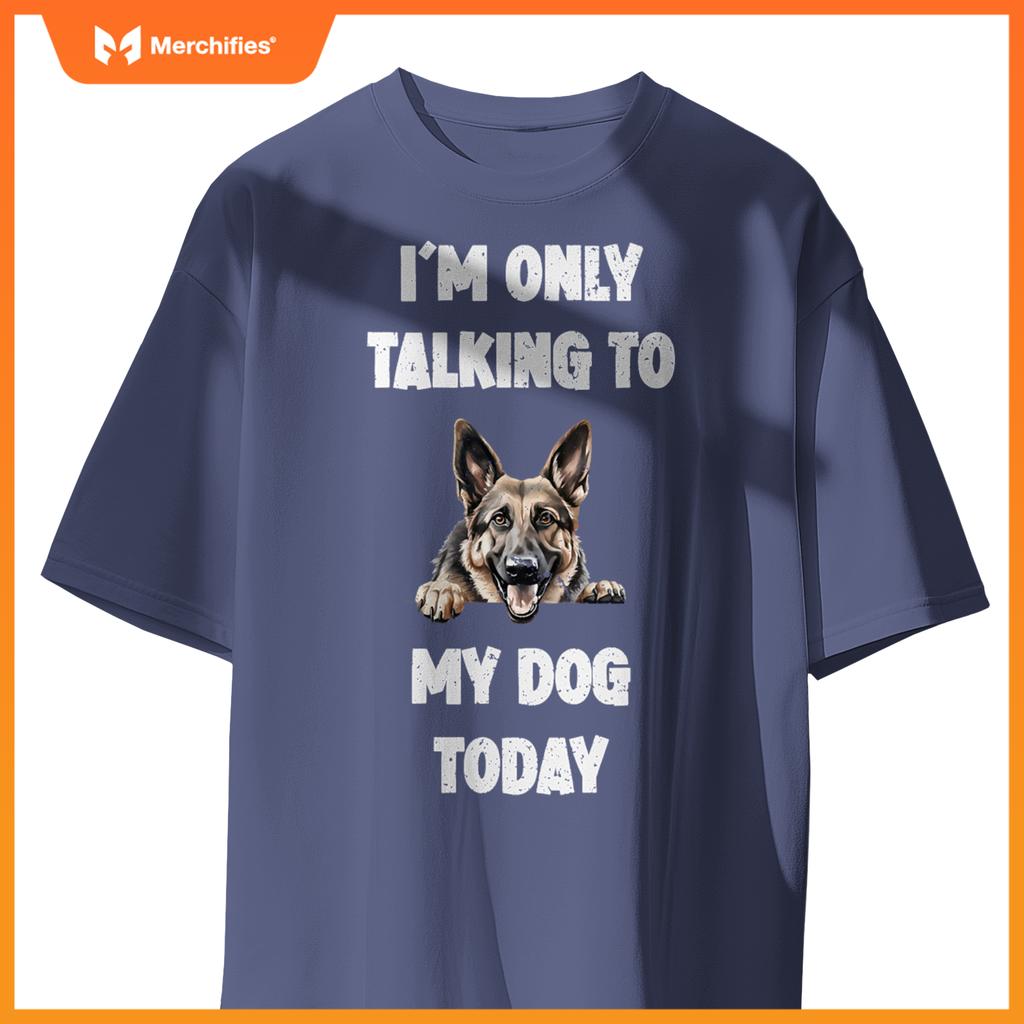 Cute Dog Graphic Dog Lover German Shepherd Puppy Dog T-Shirt
