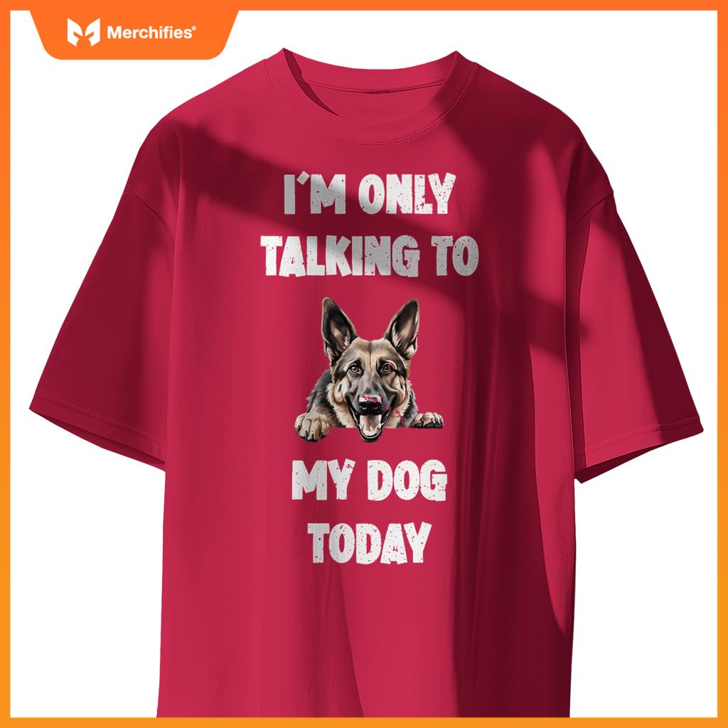 Cute Dog Graphic Dog Lover German Shepherd Puppy Dog T-Shirt