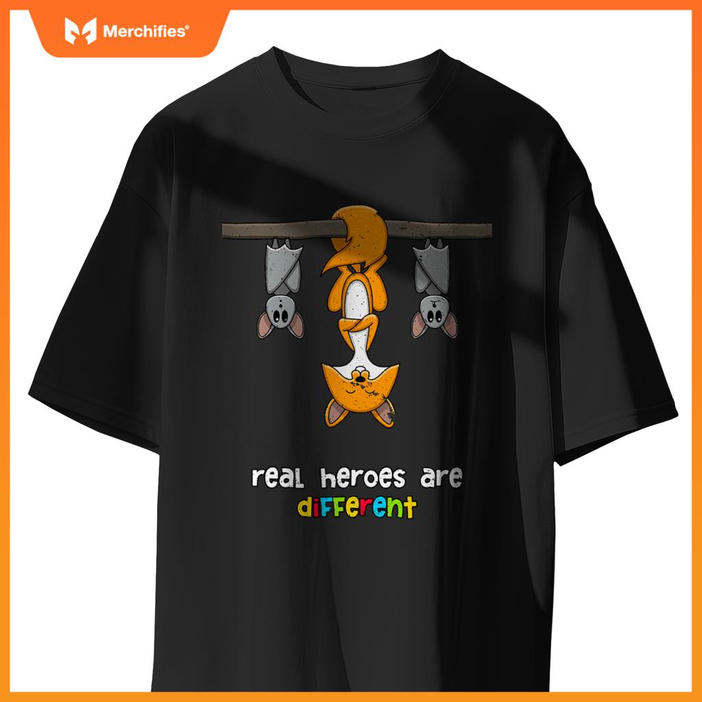 Cute fox hero special education teacher autism awareness