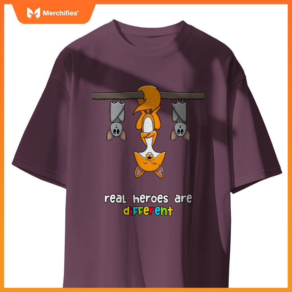 Cute fox hero special education teacher autism awareness