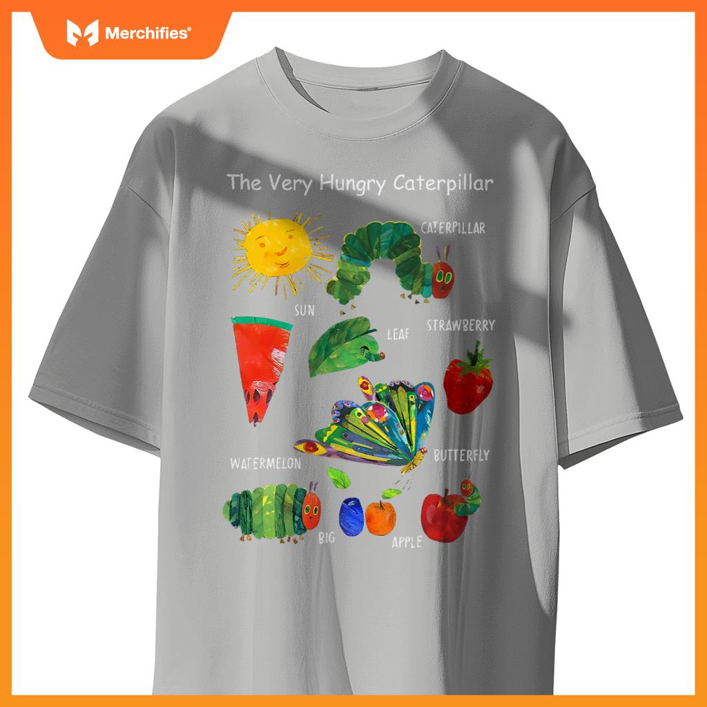 Cute hungry caterpillar teacher kindergarten back to school