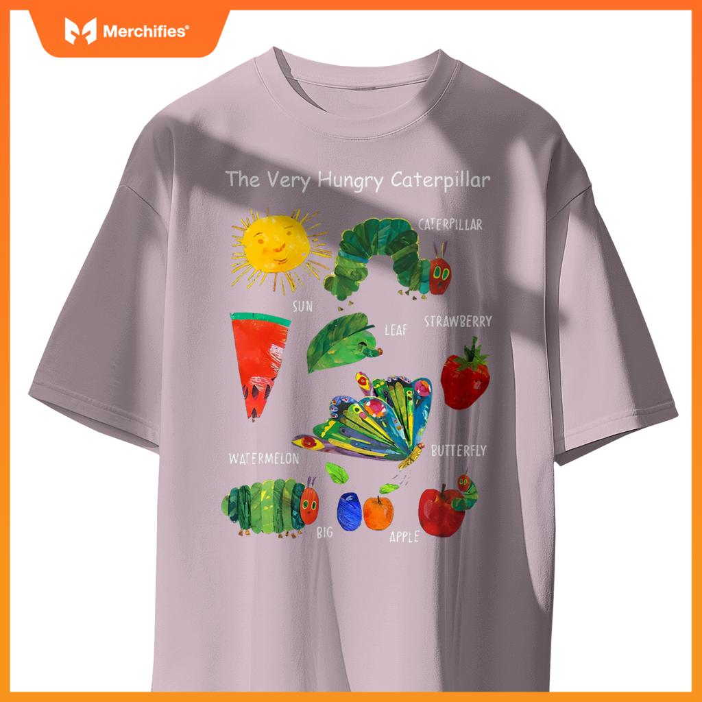 Cute hungry caterpillar teacher kindergarten back to school