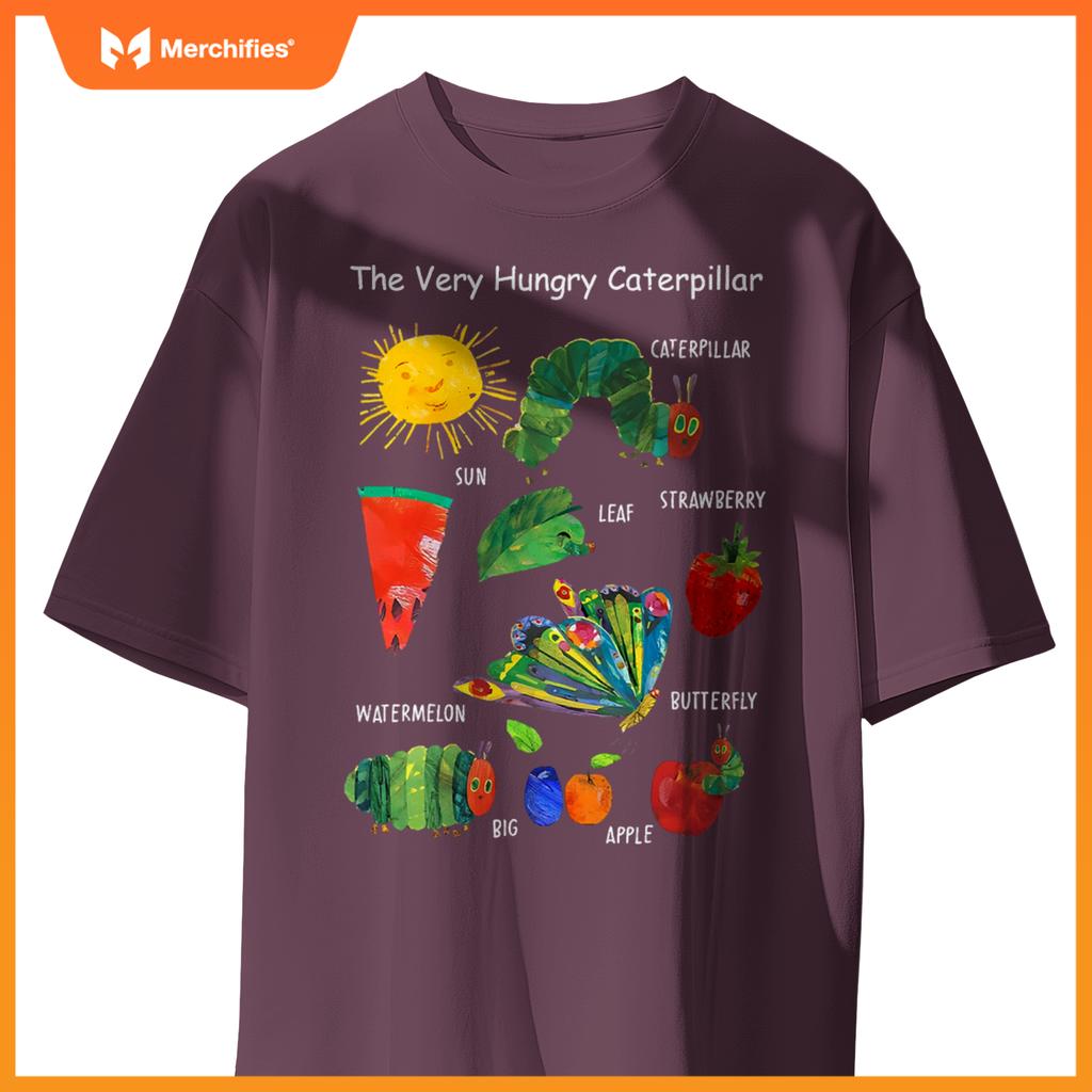 Cute hungry caterpillar teacher kindergarten back to school