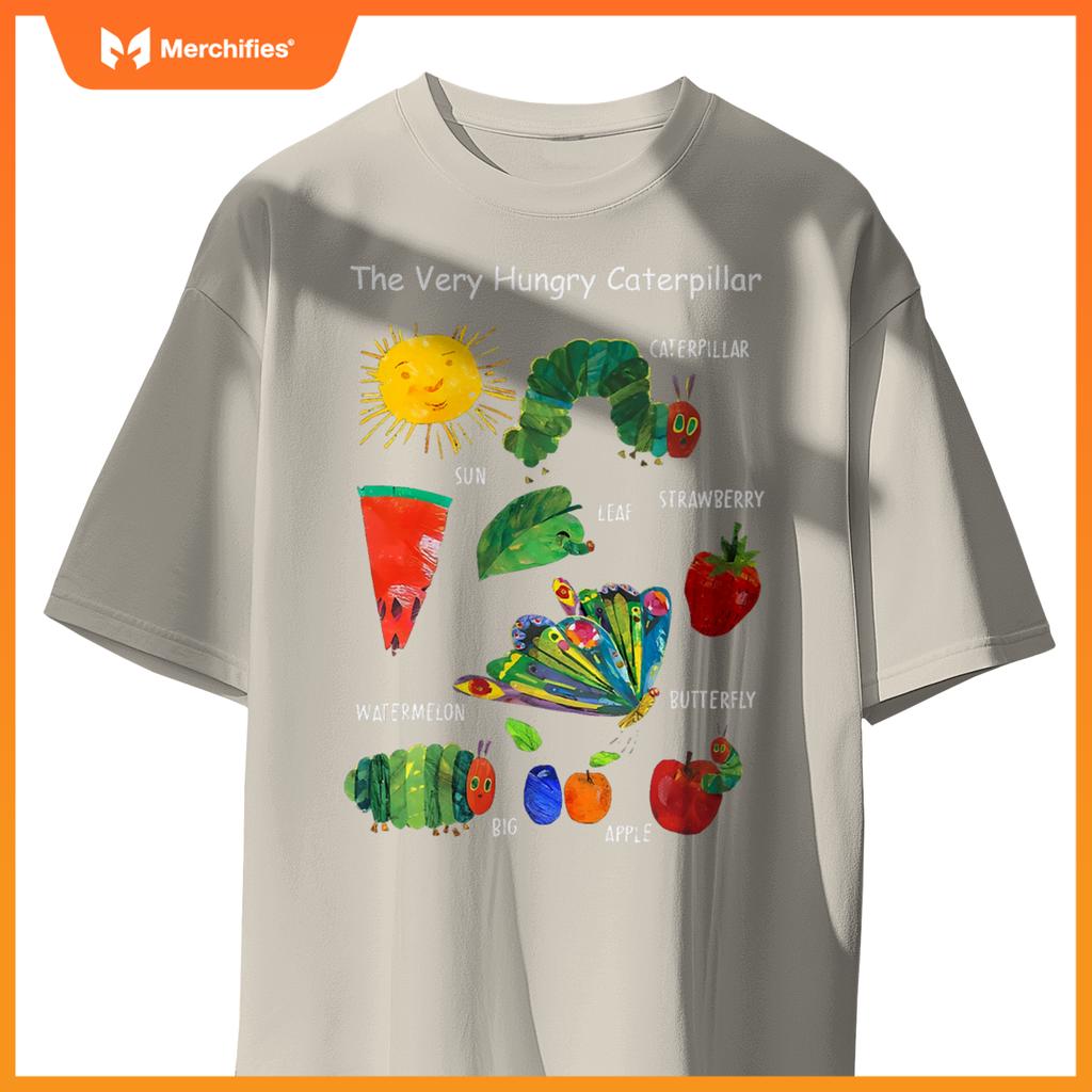 Cute hungry caterpillar teacher kindergarten back to school