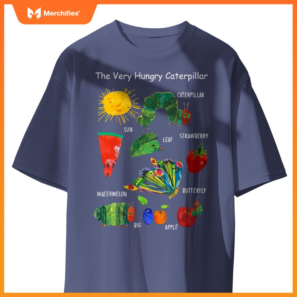 Cute hungry caterpillar teacher kindergarten back to school