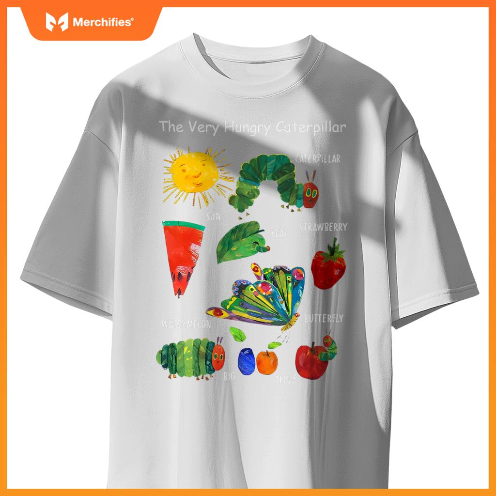 Cute hungry caterpillar teacher kindergarten back to school