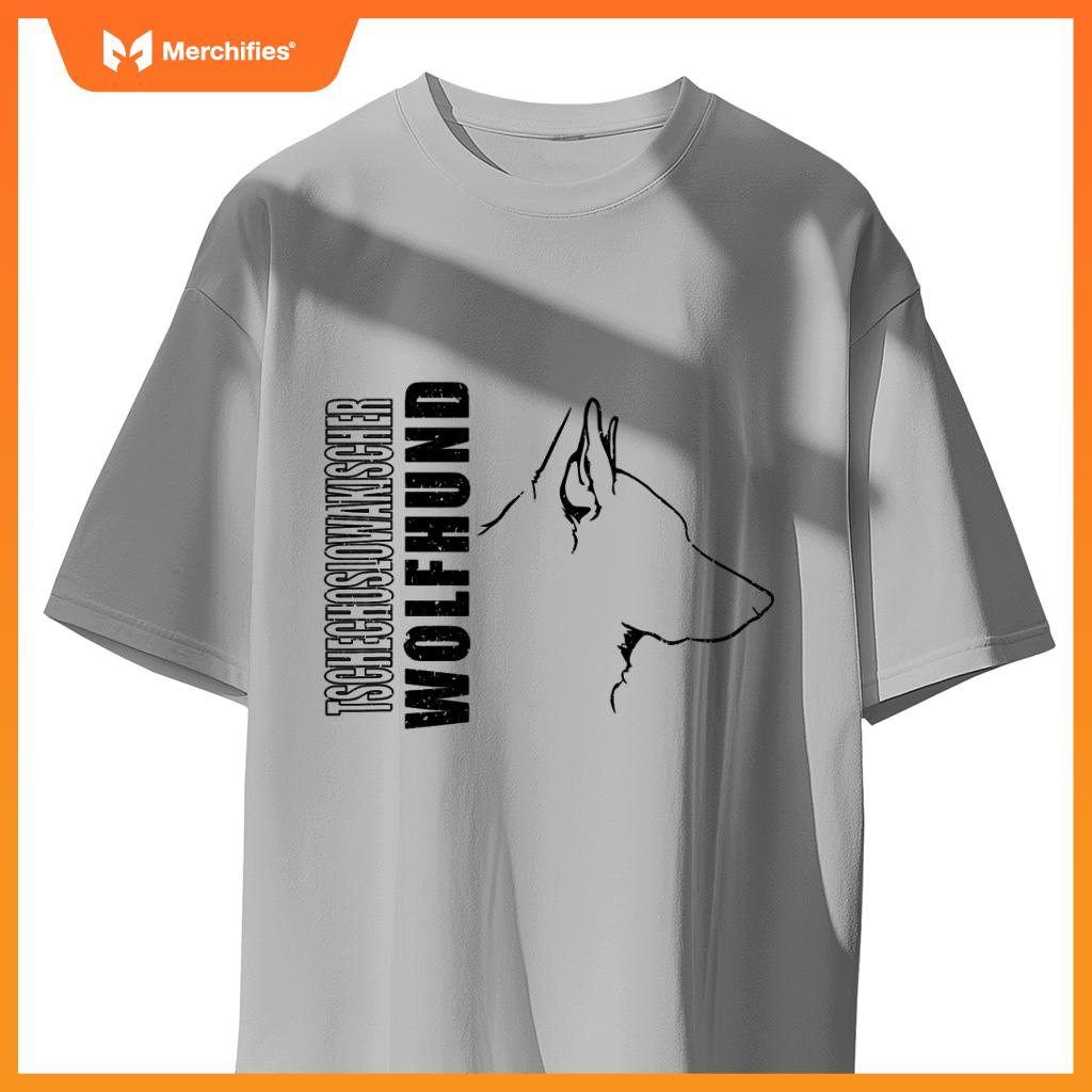 Czechoslovak Wolf Dog Profile T-Shirt